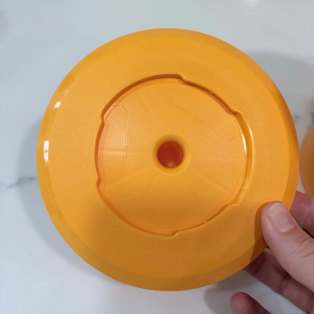 Tupperware 1.5L Push Button Pitcher Orange 1575-11 Vintage Style Kitchenware